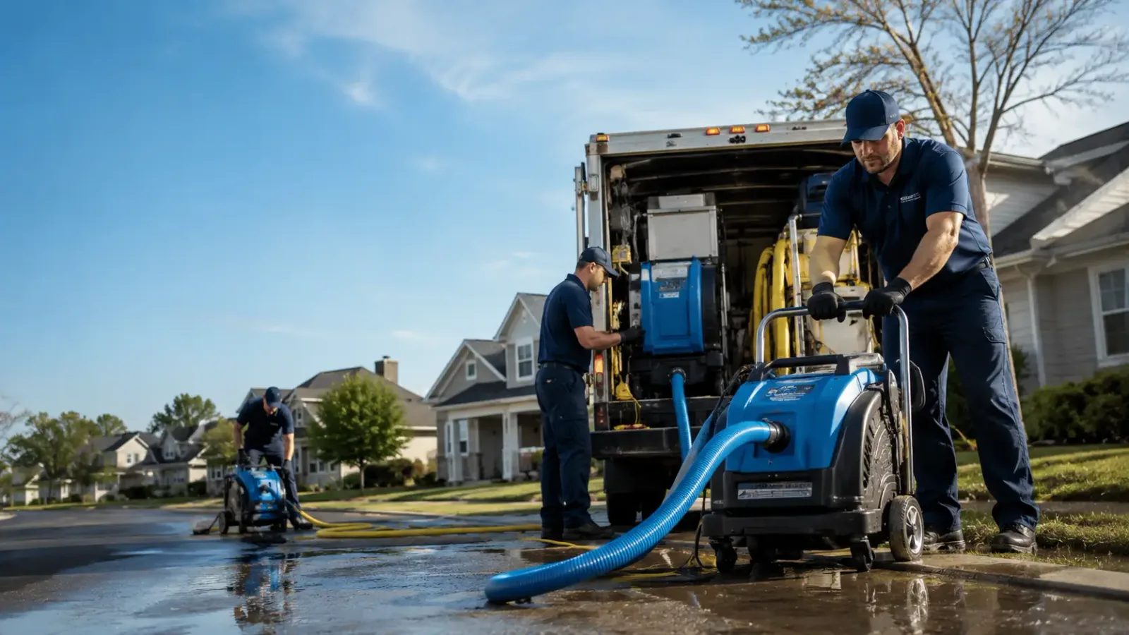Flood Damage Cleanup in Bluewater, NM